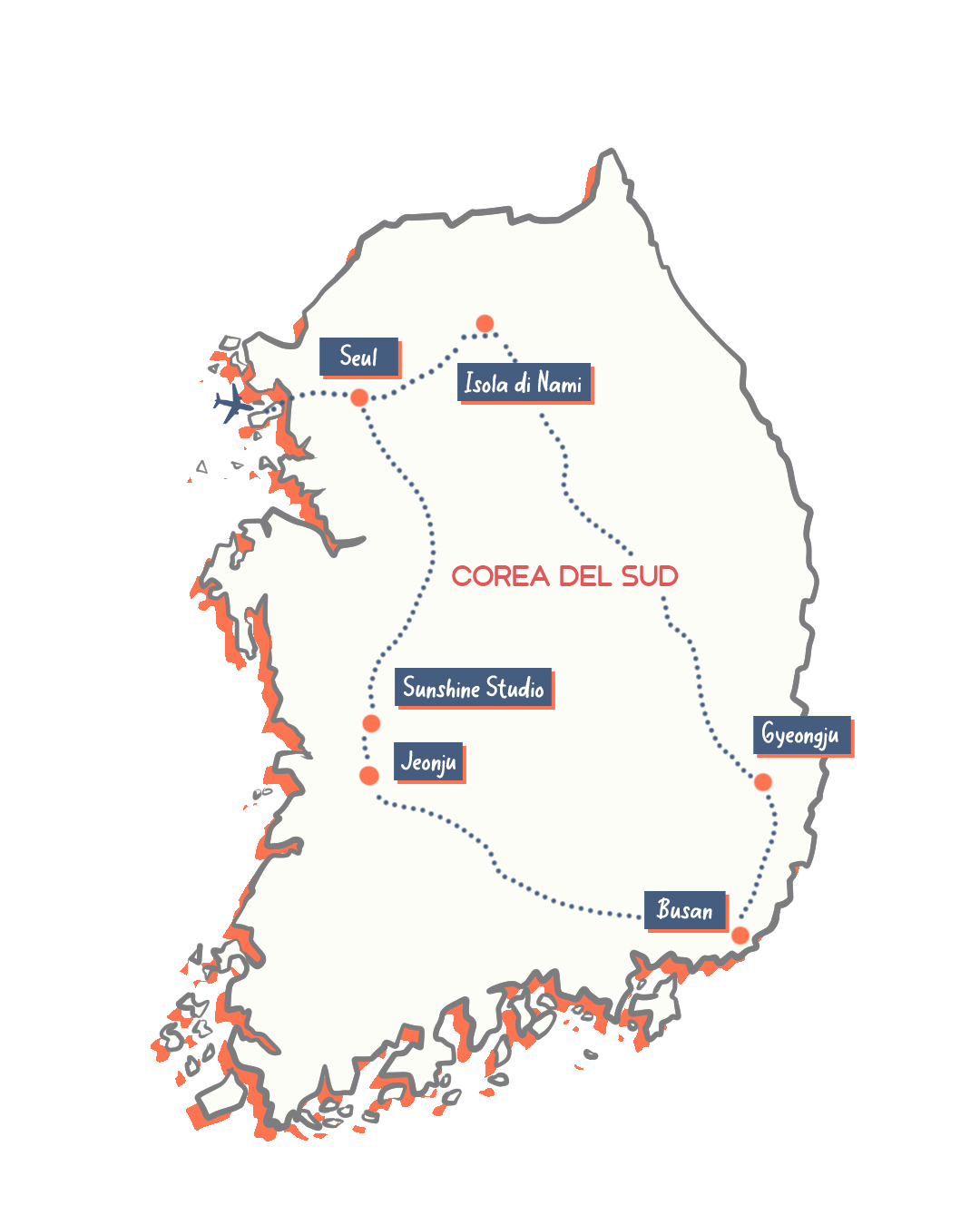 Corea del Sud Ottobre 2026